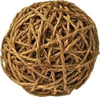 Knaagdierbal met bel 14 cm natural Gebr de Boon - Gebr de boon - thumbnail