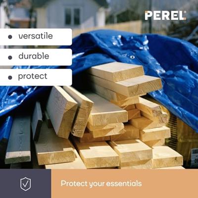 Dekzeil blauw/zwart zeer sterk 5 x 5 m Velleman - Velleman Dekzeil blauw/zwart zeer sterk 5 x 5 m Velleman - Velleman