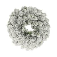 Krans Nobilis besneeuwd H7D28cm - thumbnail