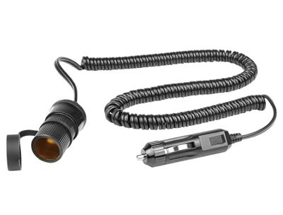 Eufab Verlängerungskabel 12V/10A 2.5m Verlengkabel 12 V/10 A, lengte 2,5 m Stroombelasting (max.): 10 A Verlengkabel 12 V=