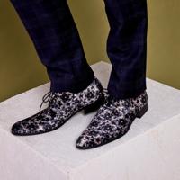 Mystic Silver Blossom Lureaux - Handgemaakte Nette Schoenen Voor Heren - thumbnail