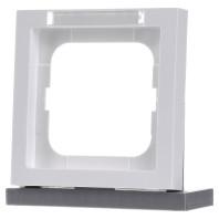 Busch-Jaeger 1-voudig afdekraam 1721-184 NSK studiowit - thumbnail