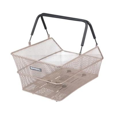 Basil Fietsmand cento mik 39 x 24 x 13 cm - nude metallic