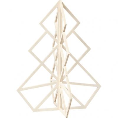 Creativ Company Kerstboom, h: 60 cm, b: 48 cm, 1 stuk