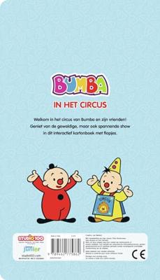 Studio 100 Bumba kartonboek met flapjes - in het circus