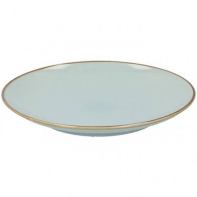 Dinerbord 26x3 Cm Keramiek Mintblauw