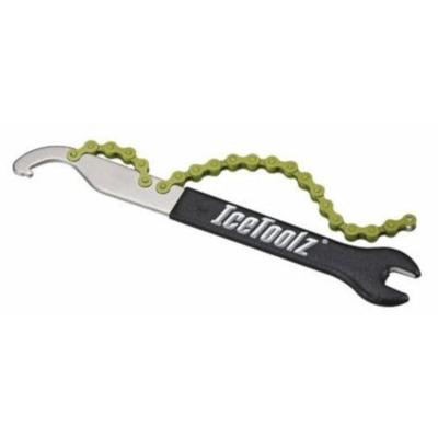 Pedaalsleutel met haak en freewheelafnemer 1/2 x 1/8" IceToolz 34S2 Pedaalsleutel met haak en freewheelafnemer 1/2 x 1/8" IceToolz 34S2