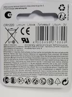 Varta CR 1220 Primary Lithium Button - thumbnail