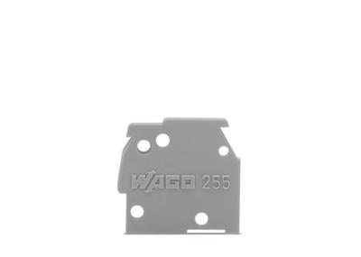 WAGO 255-700 Afsluitplaat Lichtgroen 100 stuk(s)