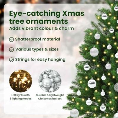 VidaXL Kerstboom met 150 led met standaard groen 120 cm pe