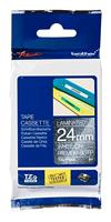Labeltape Brother TZe-PR955 Tapekleur: Zilver Tekstkleur:Wit 24 mm 8 m - thumbnail