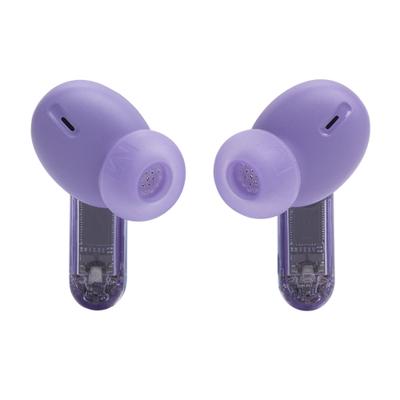 JBL Tune Beam 2, Wireless Noise Cancelling Bluetooth Earbuds met 48 uur afspeeltijd, IP54 Water- en Stofbestendig, Multi-Point Verbinding, In-Ear en Ergonomisch Design, in Ghost Mauve
