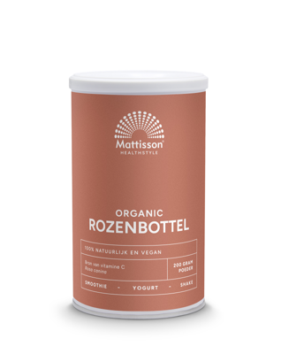 Mattisson HealthStyle Biologische Rozenbottel Poeder Mattisson HealthStyle Biologische Rozenbottel Poeder