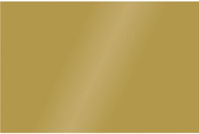 Etalagekarton Folia 1-zijdig 48x68cm 380gr nr611 goud | 10 stuks