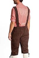 Lederhose Lang Donkerbruin Theodor - thumbnail