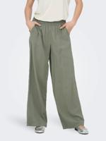 Only Onlaris Life Hw Pull-up Pant Wvn Noos Broek 4916588 Smokey Olive - thumbnail