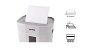Dahle PS 120 Papierversnipperaar 8 vellen Cross cut 5 x 18 mm P-4 12 l Ook geschikt voor Nietjes, Creditcards, Paperclips - thumbnail