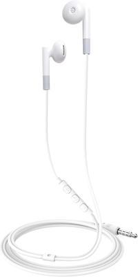 Celly UP300WH hoofdtelefoon/headset Bedraad In-ear Oproepen/muziek Wit