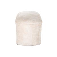 Richmond Eetkamerbank 'Fargo' Chenille, kleur Wit - thumbnail