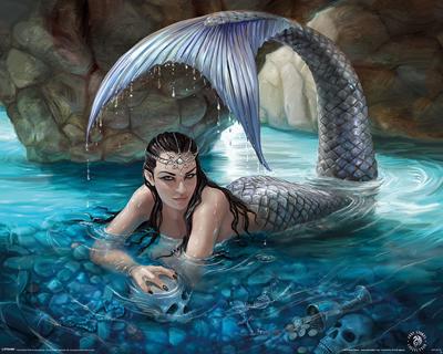 Poster Anne Stokes - Hidden Depths 50x40cm