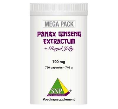 SNP Panax ginseng extract megapack 750 Capsules