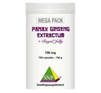 SNP Panax ginseng extract megapack 750 Capsules - thumbnail