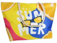 Zomer strandtas 15 x 34 x 59 cm - SUMMER - thumbnail