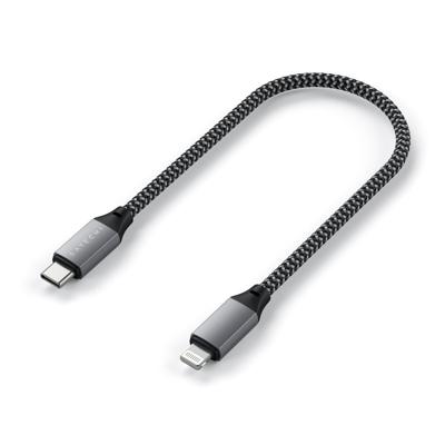 Satechi USB-C to Lightning cable (25cm) - Space Gray