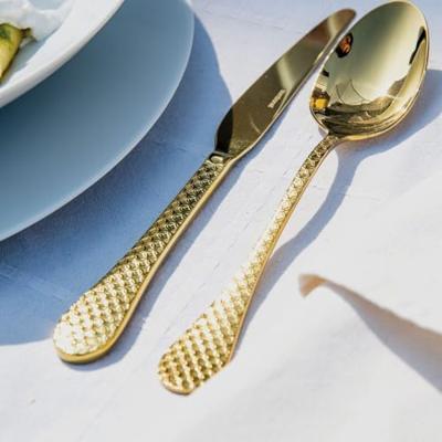 Sambonet Bestekset Taormina - Goud - 24 delig / 6 personen