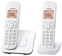 Draadloze telefoon Panasonic KX-TGC210 Wit Amber - thumbnail