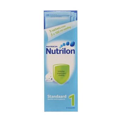 Nutrilon 1 Zuigelingenvoeding 3-pack Portieverpakking 0-6 Maanden