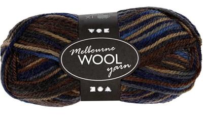Creativ Company Melbourne wolgaren, l: 92 m, bruin harmonie, 50 gr/ 1 bol