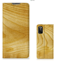 Samsung Galaxy A41 Book | Wallet Case | Licht Hout - thumbnail