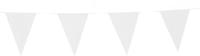 Vlaggenlijn wit 10 meter - thumbnail