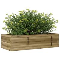 VidaXL Plantenbak 90x40x23 cm geïmpregneerd grenenhout - thumbnail