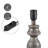 Light depot - tafellamp Banjo - vintage bruin - Outlet - thumbnail