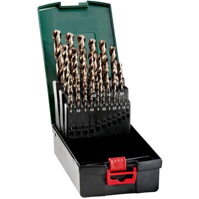Metabo Accessoires Borencassette, 25 metaalboren HSS Co - 627122000