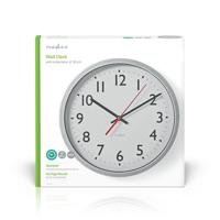 Nedis clwa110wt wandklok 30 cm wit - thumbnail