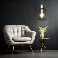 Searchlight HanglampBird Cage Ø 16cm - 9412BK - thumbnail