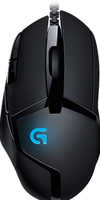 Logitech Gaming G402 Hyperion Fury Gaming-muis USB Optisch Zwart 8 Toetsen 4000 dpi - thumbnail