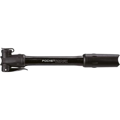 Topeak minipomp pocket rocket, zwart