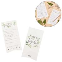 Ginger Ray invulkaarten babyshower set van 10 | 20 stuks - thumbnail