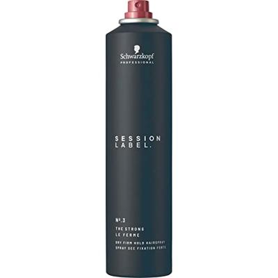 Schwarzkopf Session Label Dry Firm Hold Hairspray 500ml