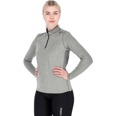 Fusion C3 Longsleeve Zip Neck Dames Fusion C3 Longsleeve Zip Neck Dames