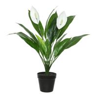 Decoratieve plant Mica Decorations Espatifilo PVC - thumbnail