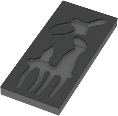 Wera 05137380001 Plukschuiminlegstuk 1 stuks (l x b x h) 172 x 392 x 30 mm Wera 05137380001 Plukschuiminlegstuk 1 stuks (l x b x h) 172 x 392 x 30 mm