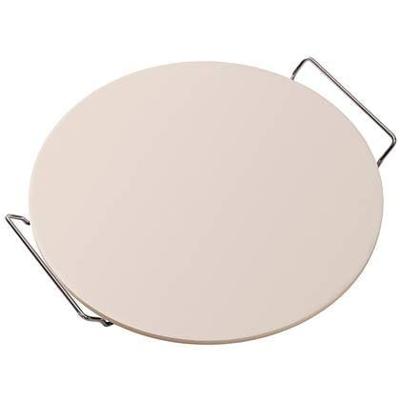 Krumble BBQ Pizzasteen voor oven en barbecue - Diameter 38 cm