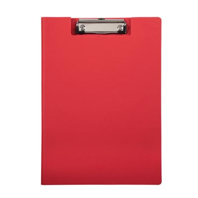 Klembordmap maulbalance a4 karton rug 8mm rood