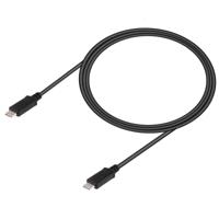 USB-C 3 1/type-C naar type-C 3 1 data kabel lengte: 1M - thumbnail