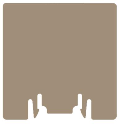 Weidmüller 1190330000 Scheidingswand Beige 50 stuk(s)